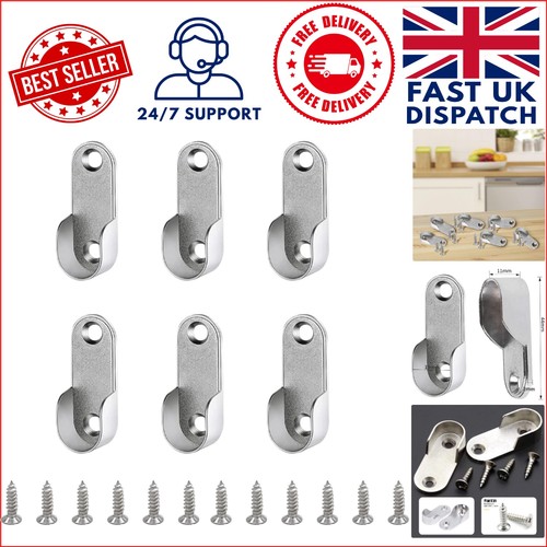 Silver wardrobe rail - wardrobe,