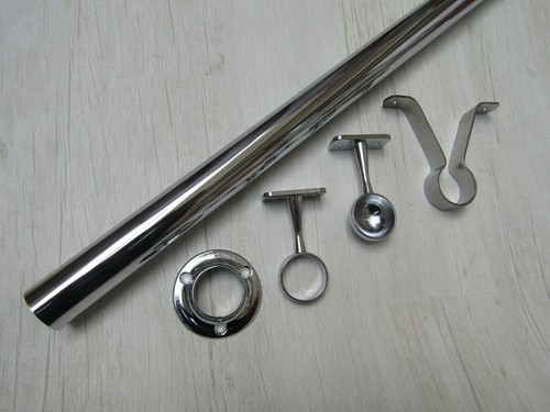 Wardrobe rail holder steel - wardrobe,