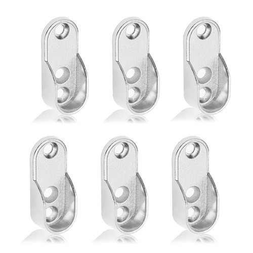 6pcs oval wardrobe - 6pcs, rail