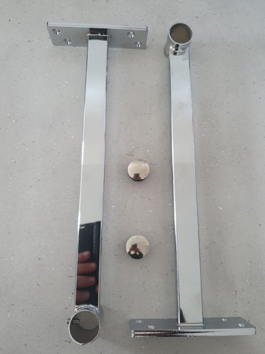 Wardrobe rail brackets 25mm - wardrobe,