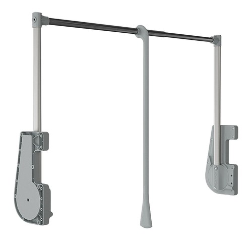Pull down wardrobe rail - pull,