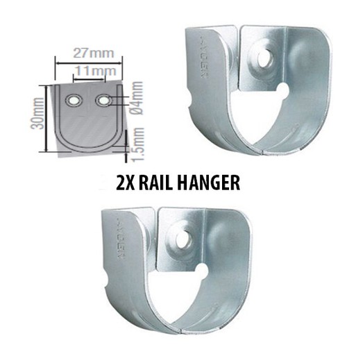 Rail hanger standard - rail, tube