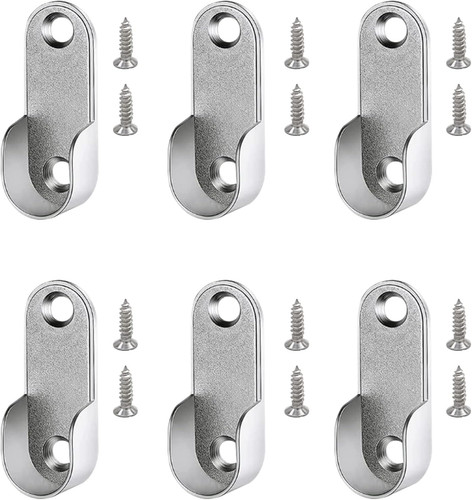 Piece zinc alloy oval - 6-piece,