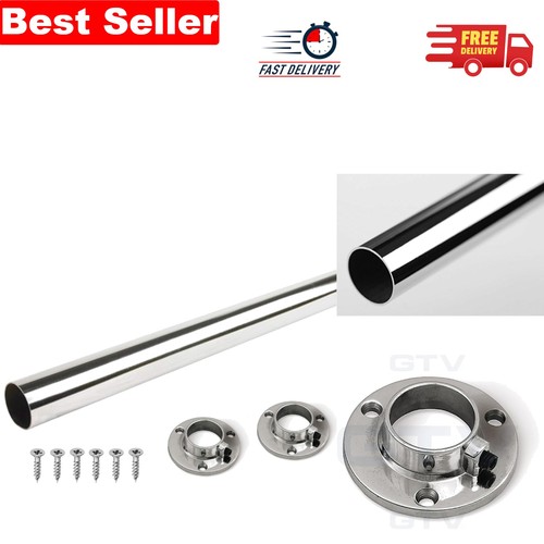 Durable 25mm chrome wardrobe - durable,