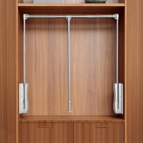 Pull down wardrobe rail - pull,